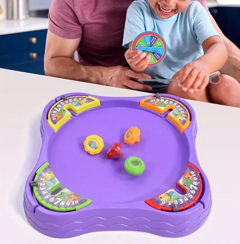 Dino Battle Spinner Game – Kids Fun & Learning Set